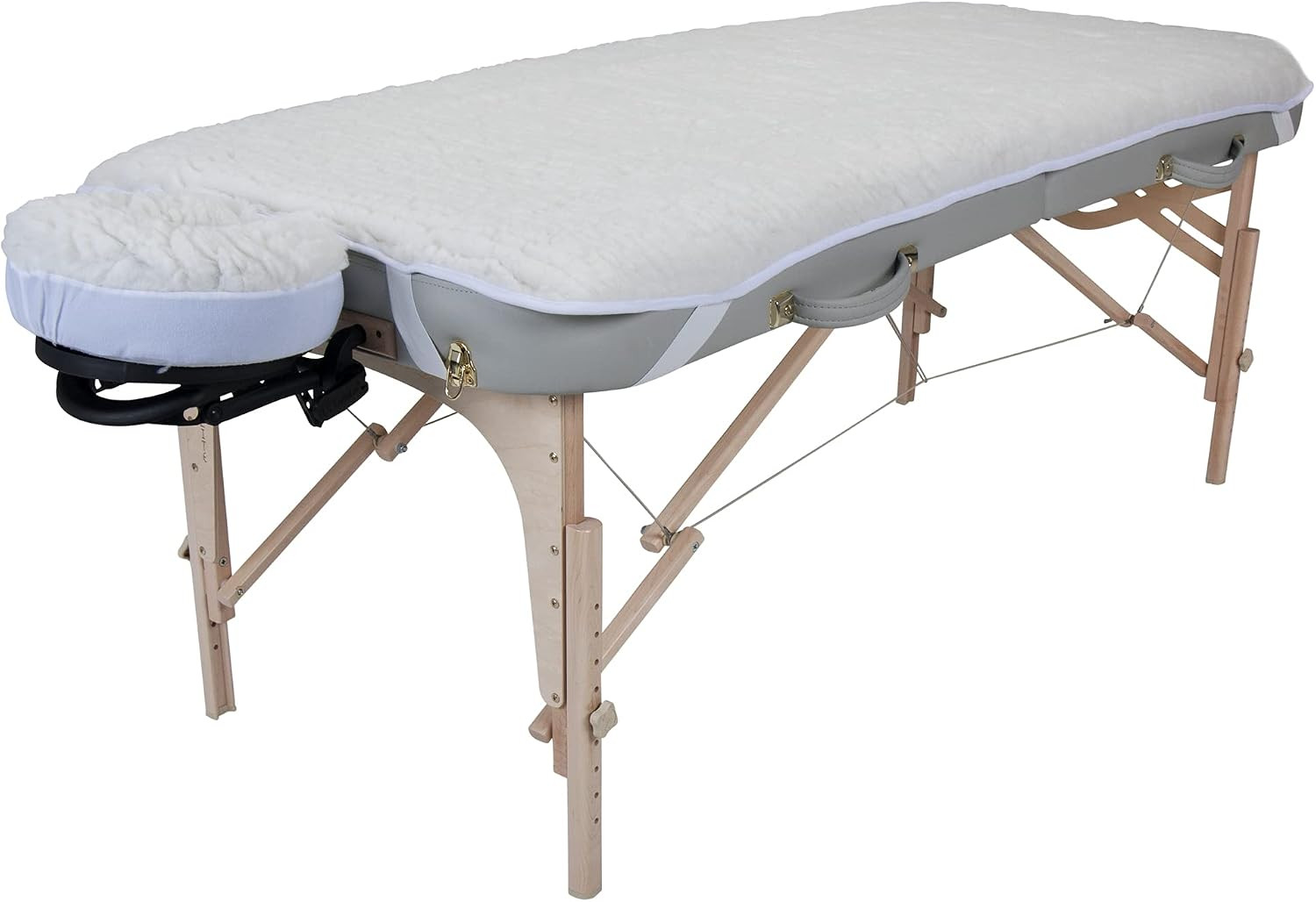 Cozy Fleece Pads for Massage Tables & Face Cradles - EARTHLITE Set