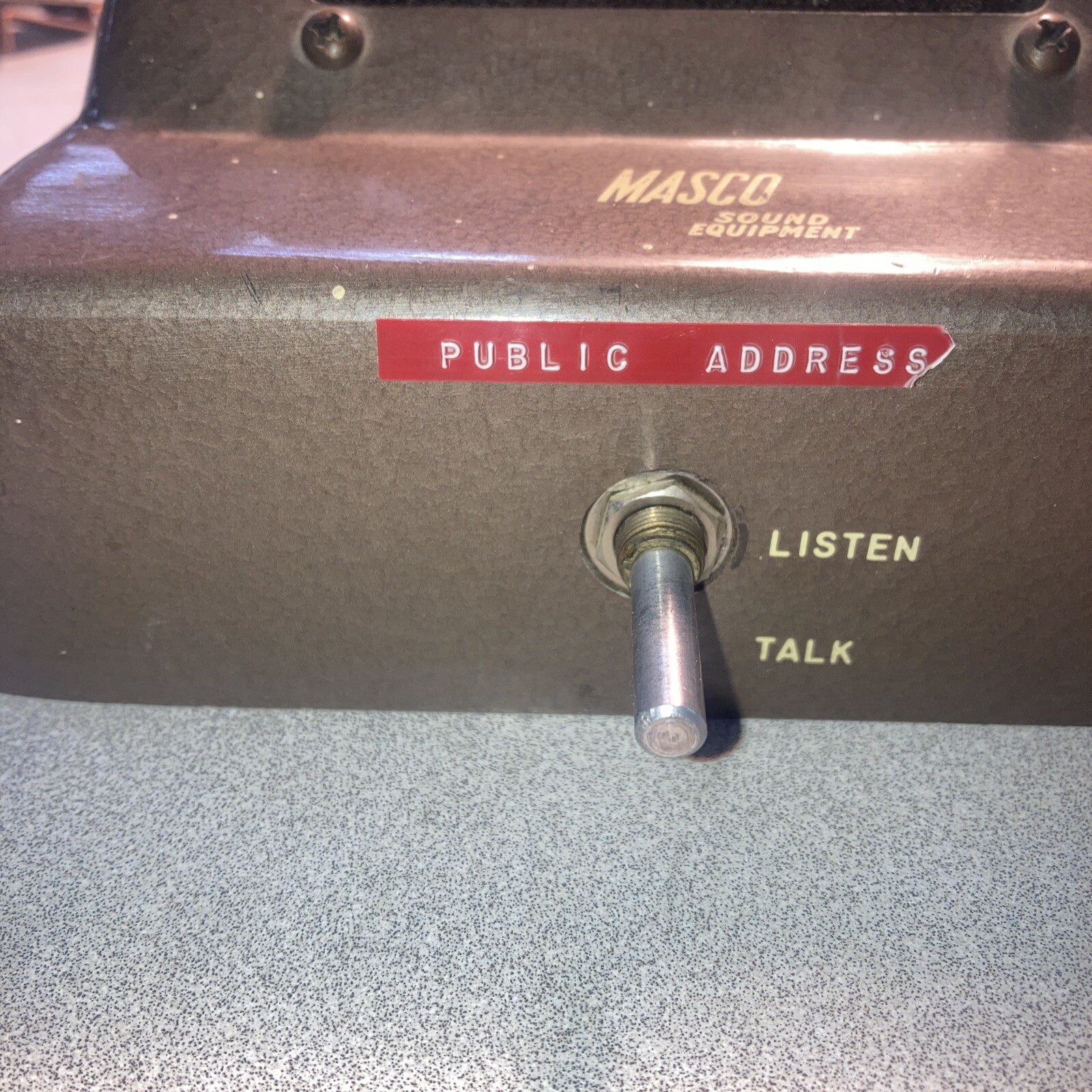 Masco Intercom Speaker