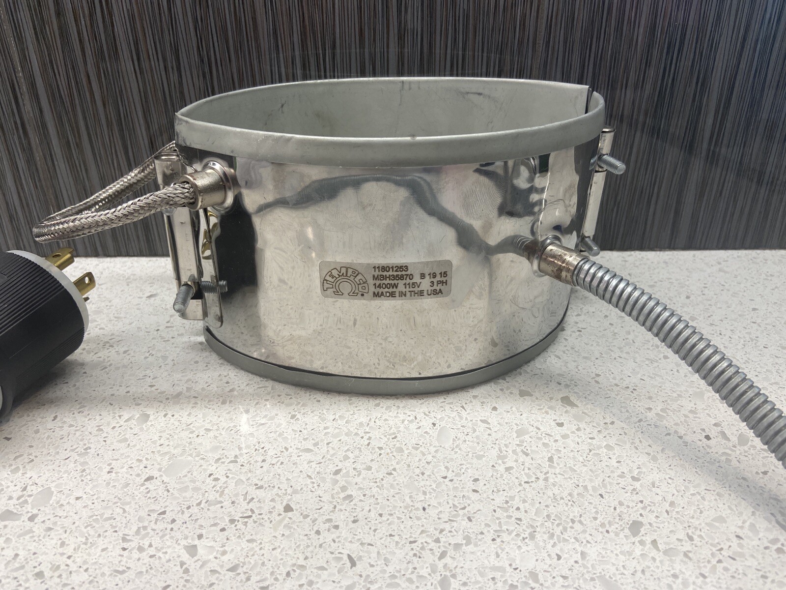 TEMPCO 11801253 230v 2800w 180id 114.3l PIPE HEATER BAND