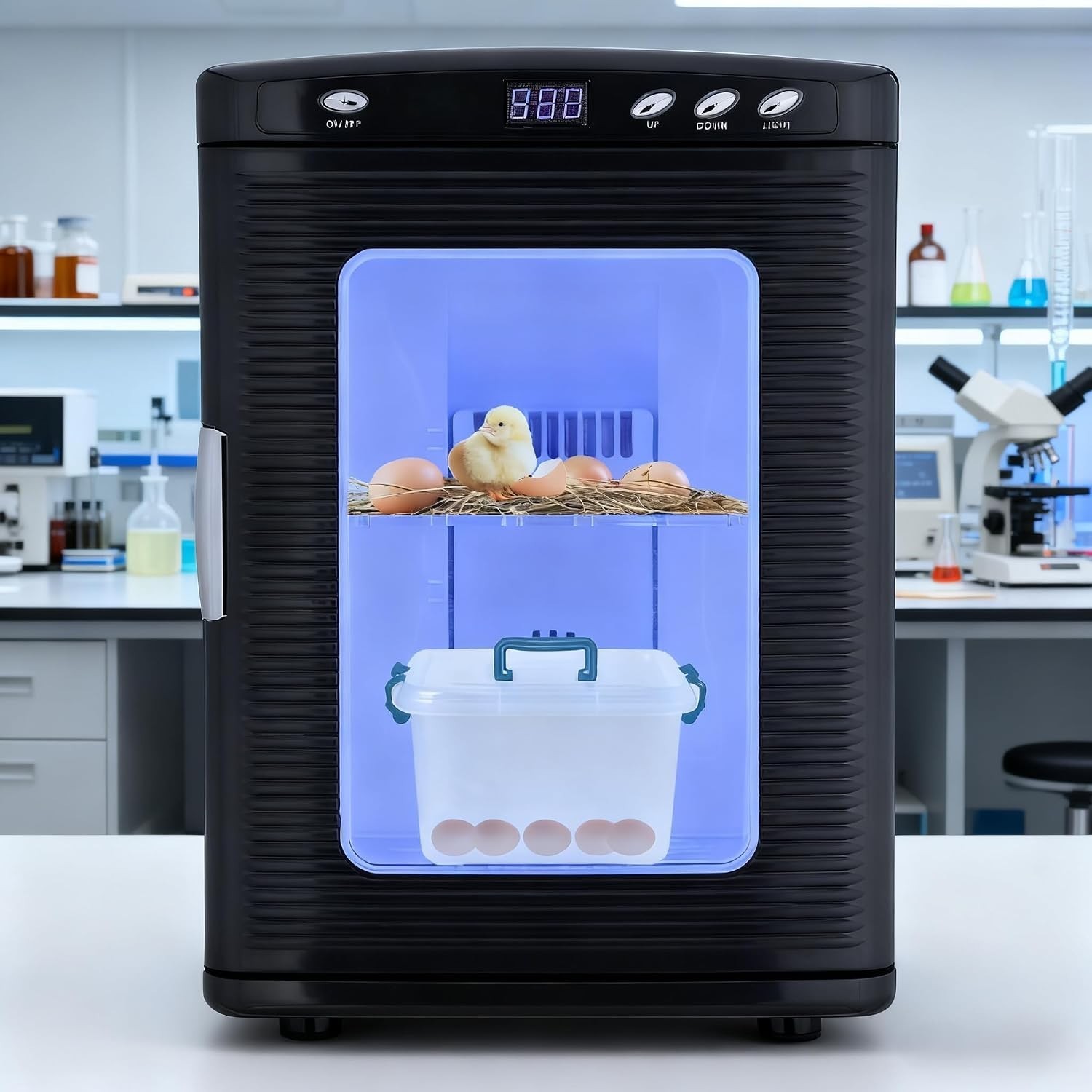 25L-small Reptile Incubator Hatching Eggs Temperature Controlled 5c-60c Home