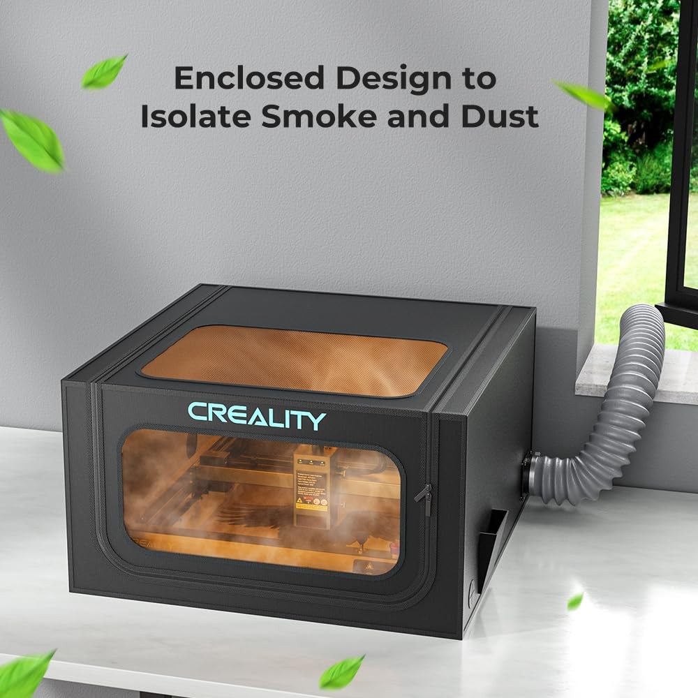 Creality Laser Engraver Enclosure Pro Fireproof and Dustproof Protective Cover