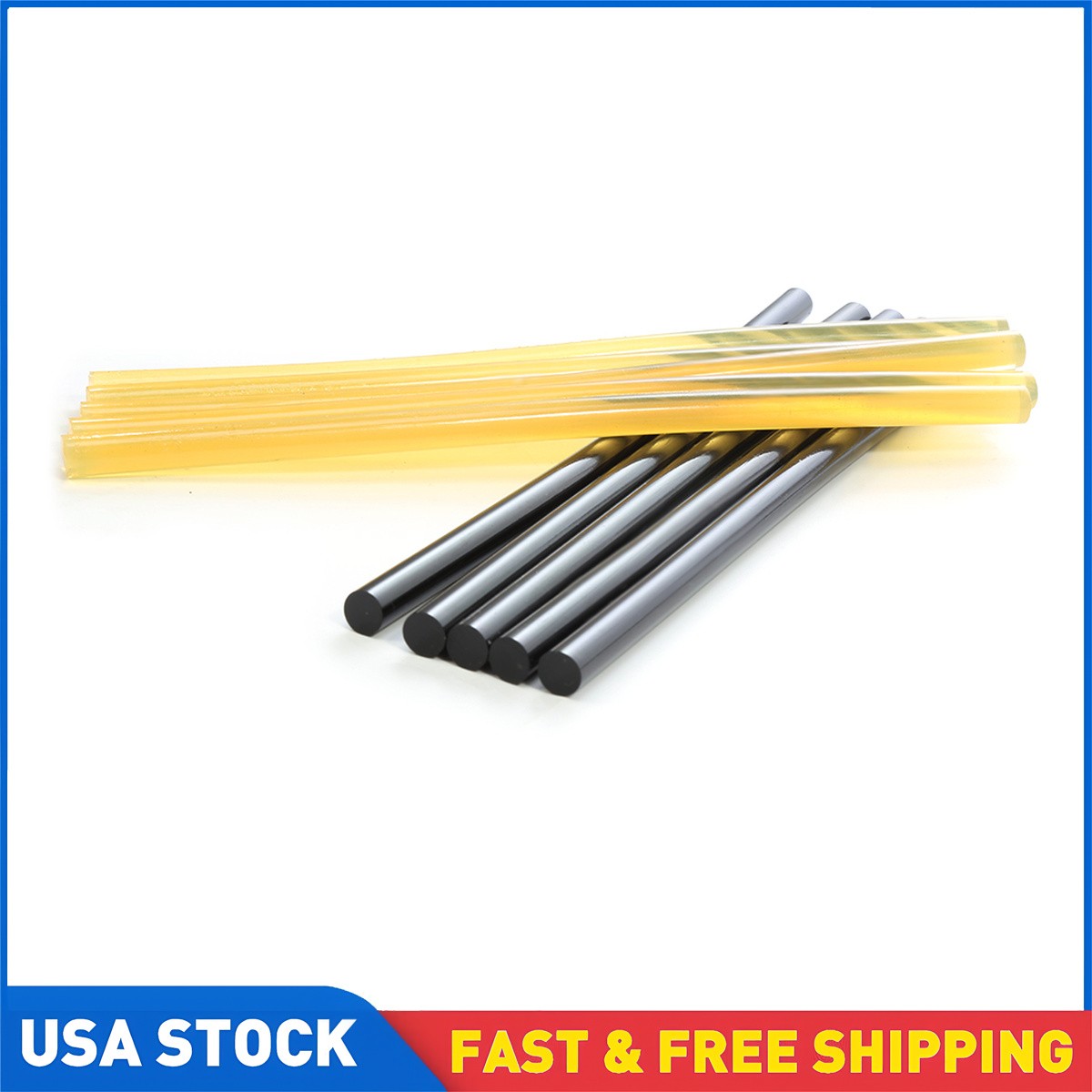 hot melt glue sticks door ding repair dent removal tools black yellow sticks