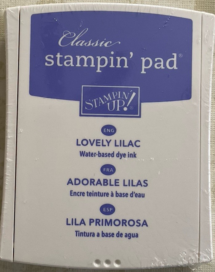 Stampin' Up! Classic Stamp Ink Pad ~ LOVELY LILAC ~ SEALED