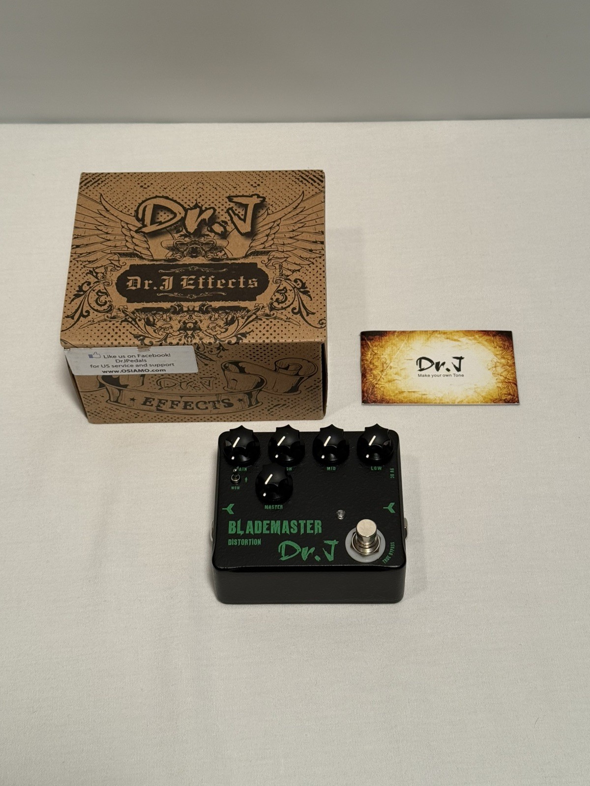 Joyo Dr.J D-58 BLADEMASTER DISTORTION Guitar Effect Pedal