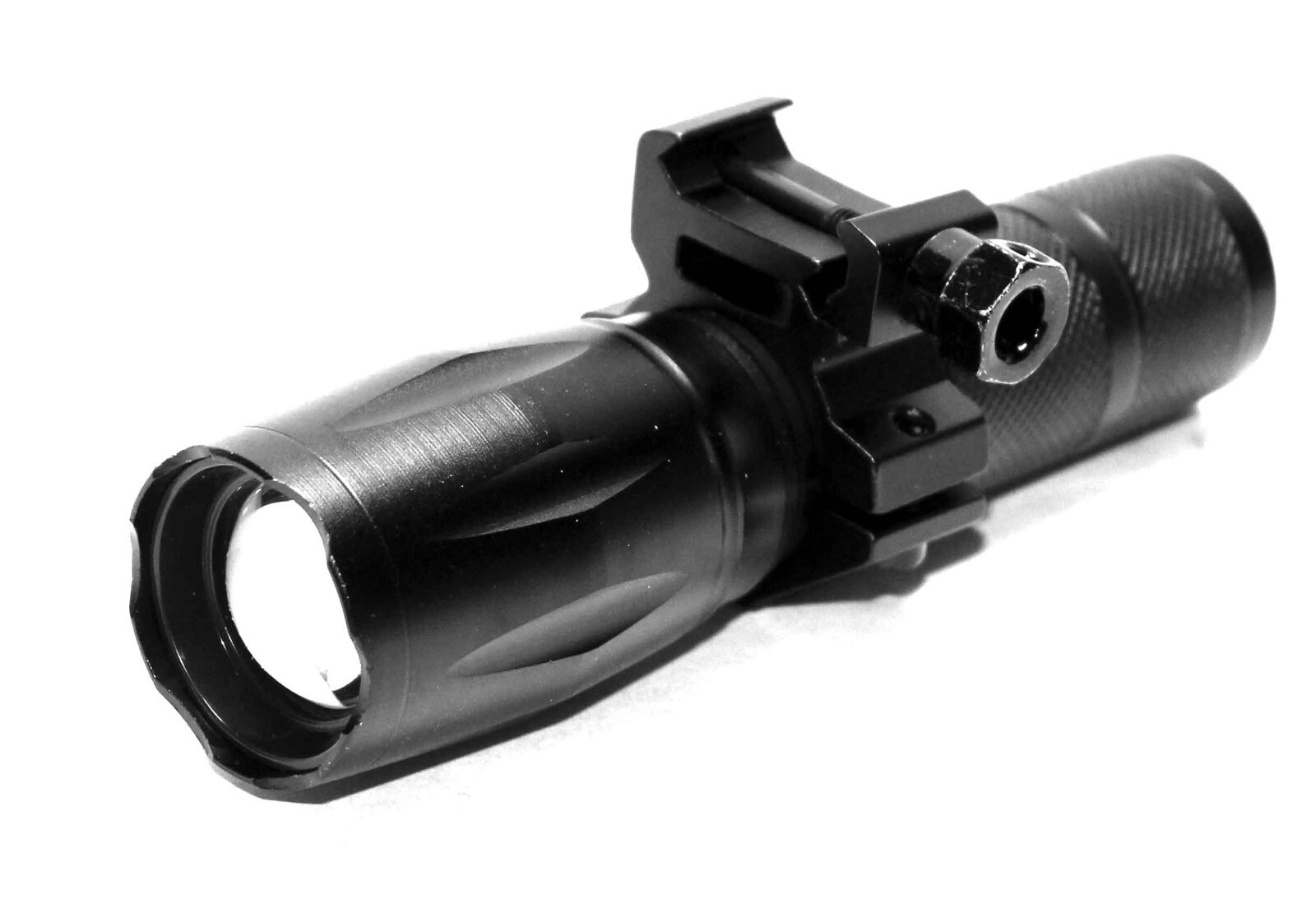 1000 Lumen Tactical Flashlight w/ Picatinny Mount For Charles Daly 101 Single Ba