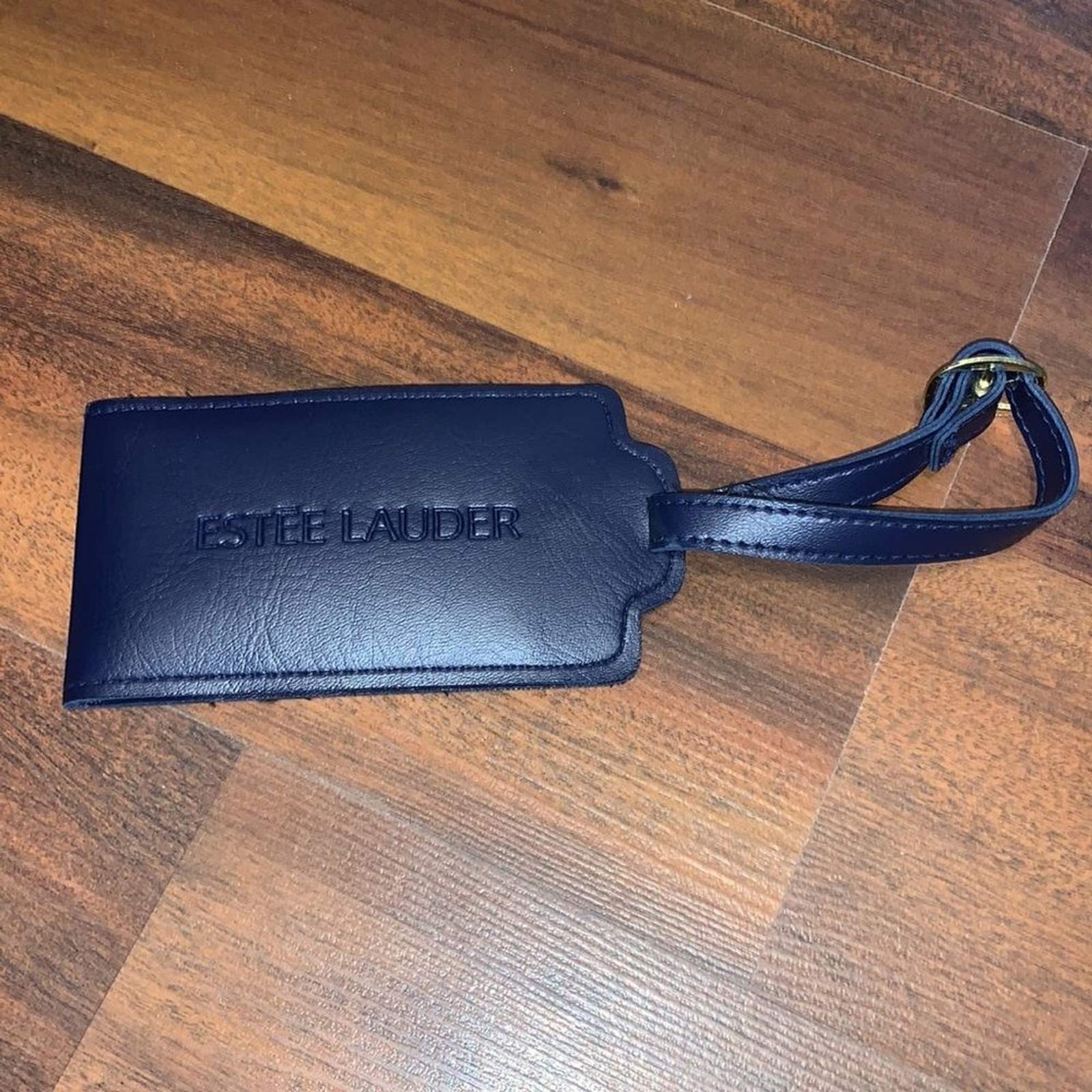 Ester Lauder Blue Bag Tag