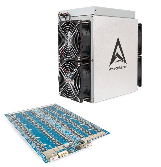 New Canaan Avalon 1246 90Th/s Bitcoin BTC Miner SHA-256
