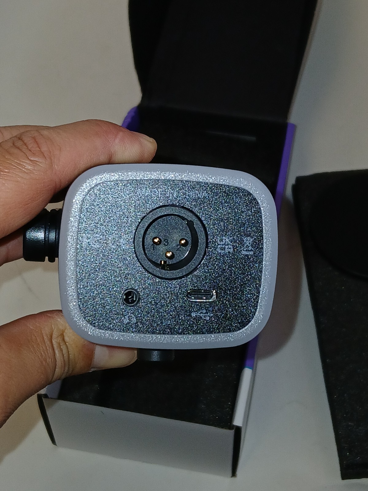 Fifine AM8 Ampligame Dynamic USB/XLR Microphone RGB - Black - OPEN BOX - TESTED