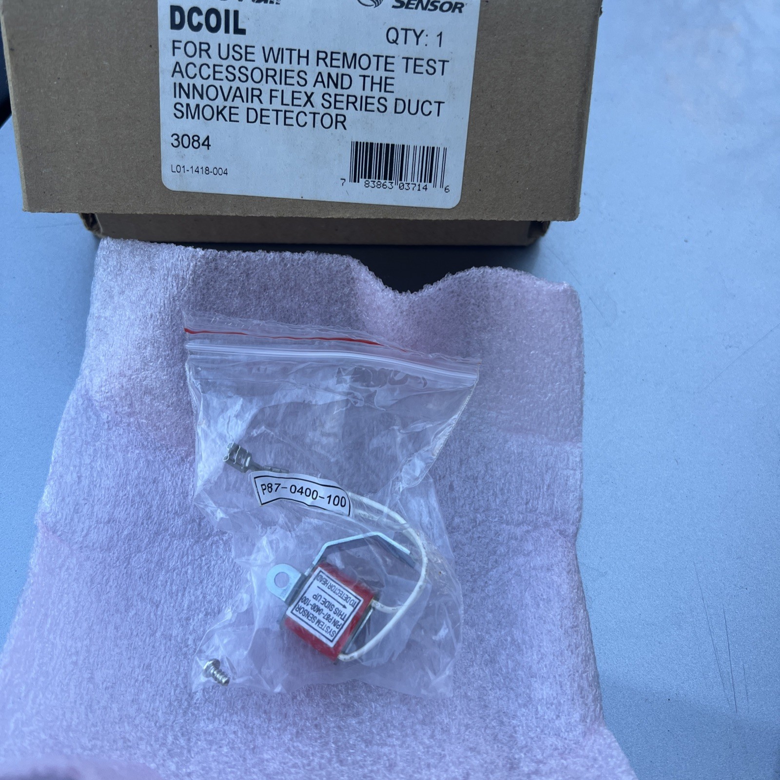 System Sensor Innovair P87-0400-100 DCOIL For smoke detector