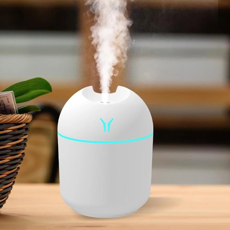 1pc 250ml USB Mini Air Humidifier & Essential Oil Aroma Diffuser with LED - NEW
