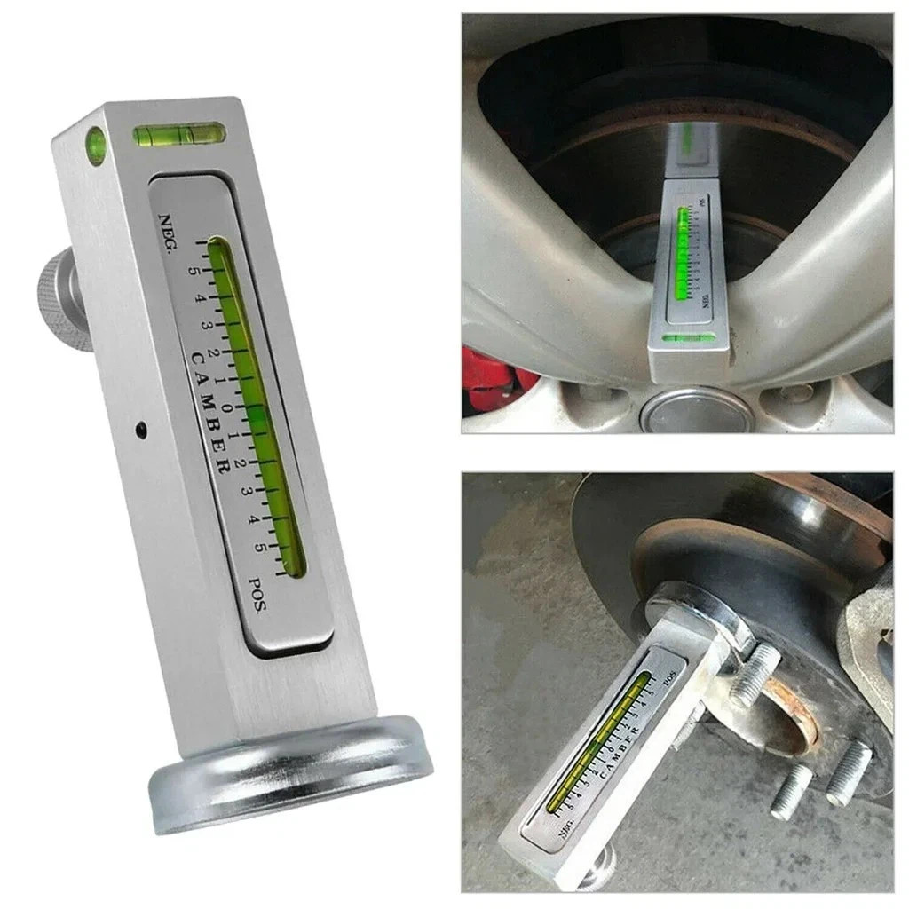 4-Wheel Positioning Magnetic Level Gauge Tool for Wheel Alignment Camber