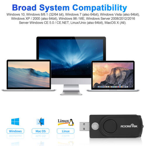 7-in-1 USB Smart Card Reader Micro SD MS SIM Memory Adapter for Computer CA