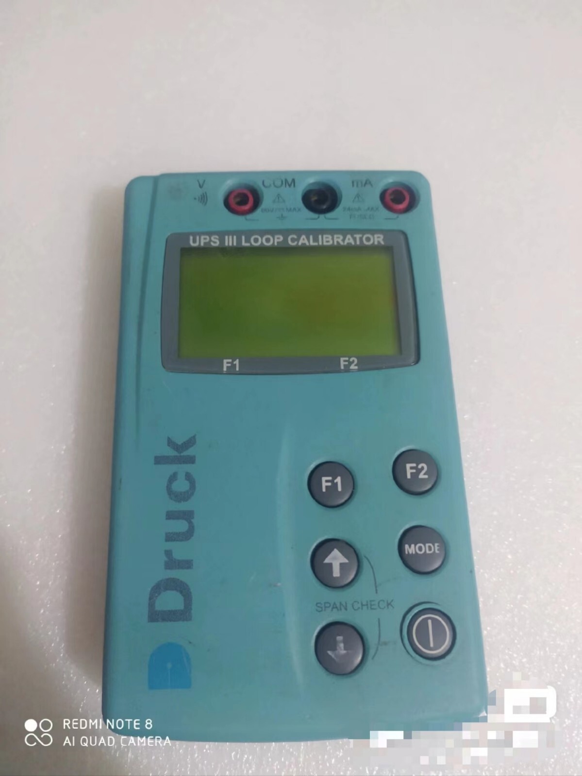 cx/cx/1PC Ge Druck UPS III Thermal Control Signal Loop Calibrator Used