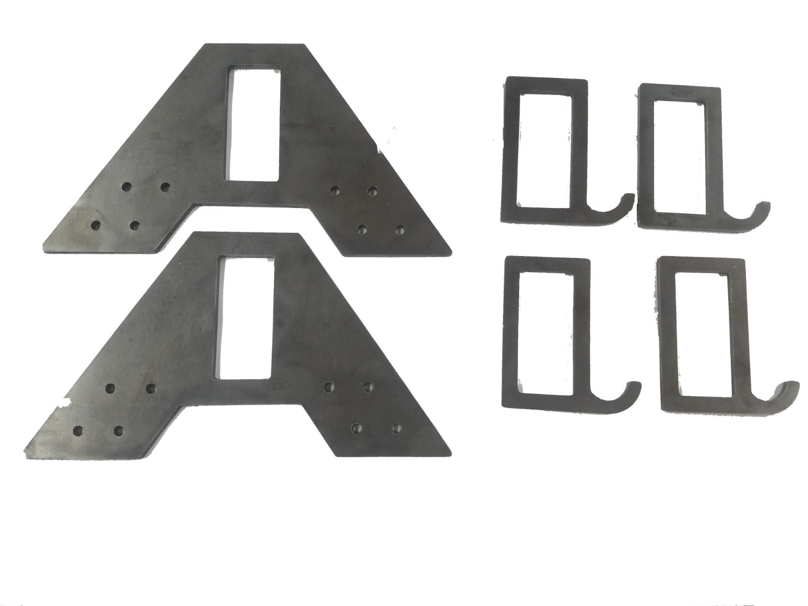 AR500 2 Gong Stand Kit for 2x4 W/Hooks