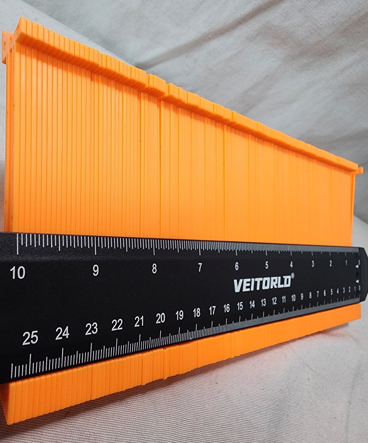 VEITORLD Contour Gauge Profile Tool (10+5 Inch) Shape Duplicator