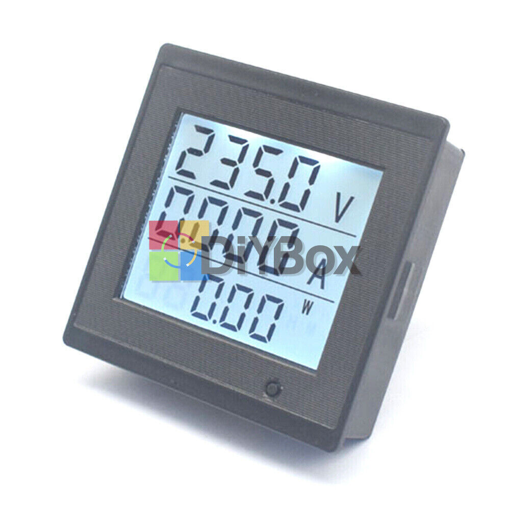 220V 20A AC Energy Meter Digital Voltage Current Power Measuring Meter J7-20A