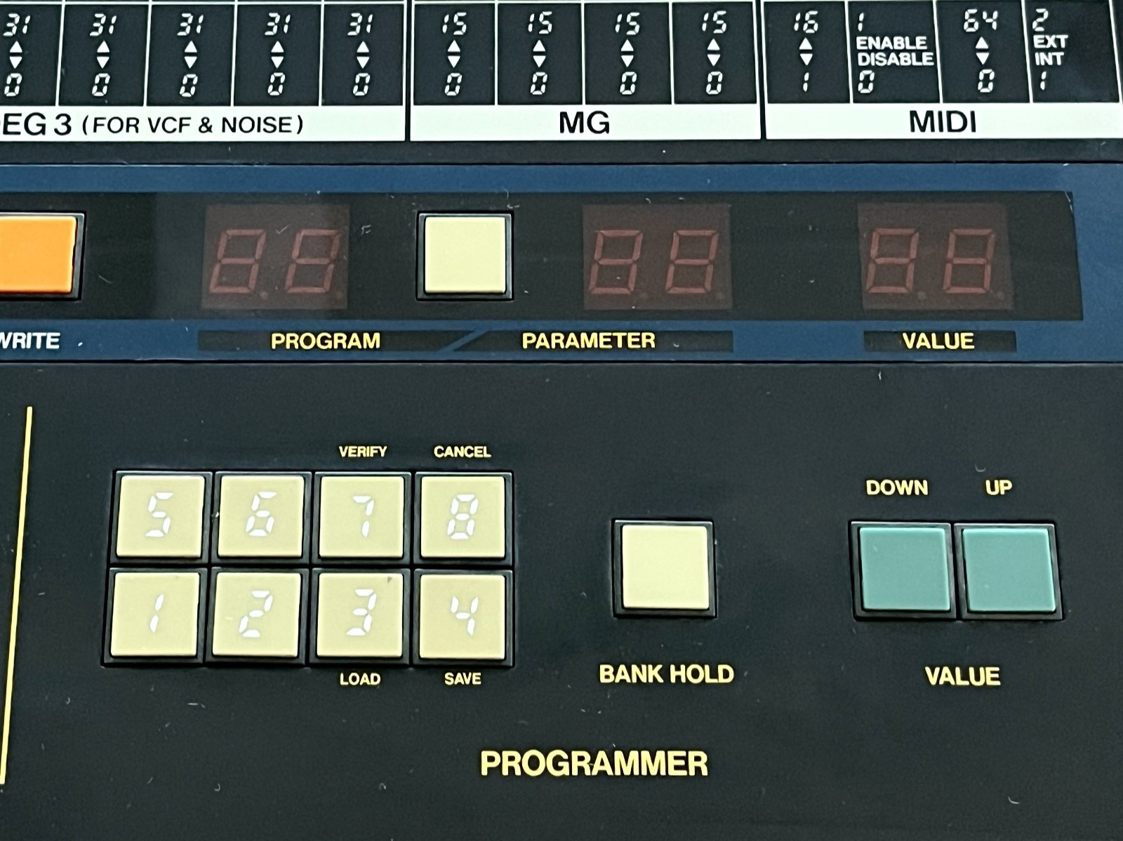 Korg EX-800 MIDI Synth Poly800