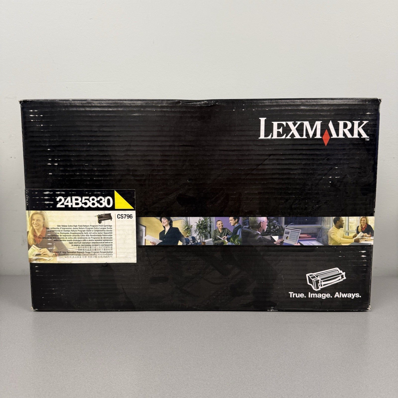 Lexmark 24B5830 Yellow Toner Cartridge for Lexmark CS796 CS796de New