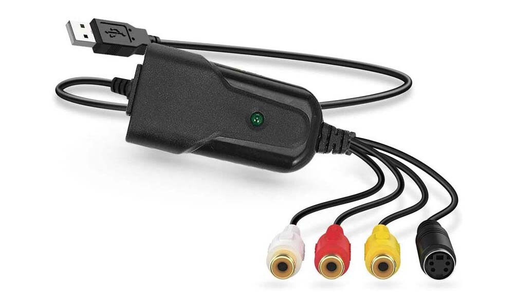 Composite RCA S-Video To USB Converter Digital Recorder