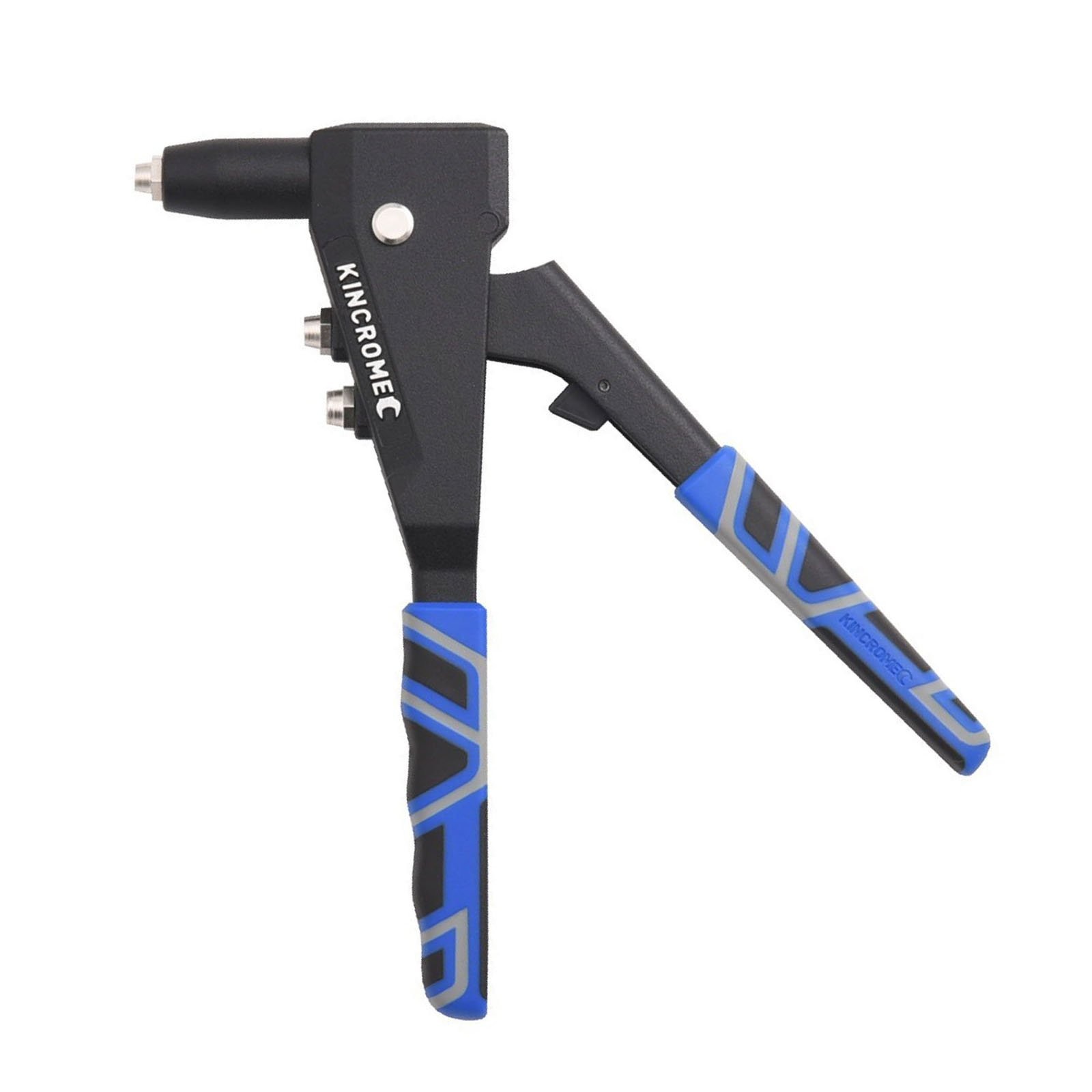 Kincrome Compact Hand Riveter 207mm (8") 3 Nozzles Cr-Mo Handle Pro Grade CL600