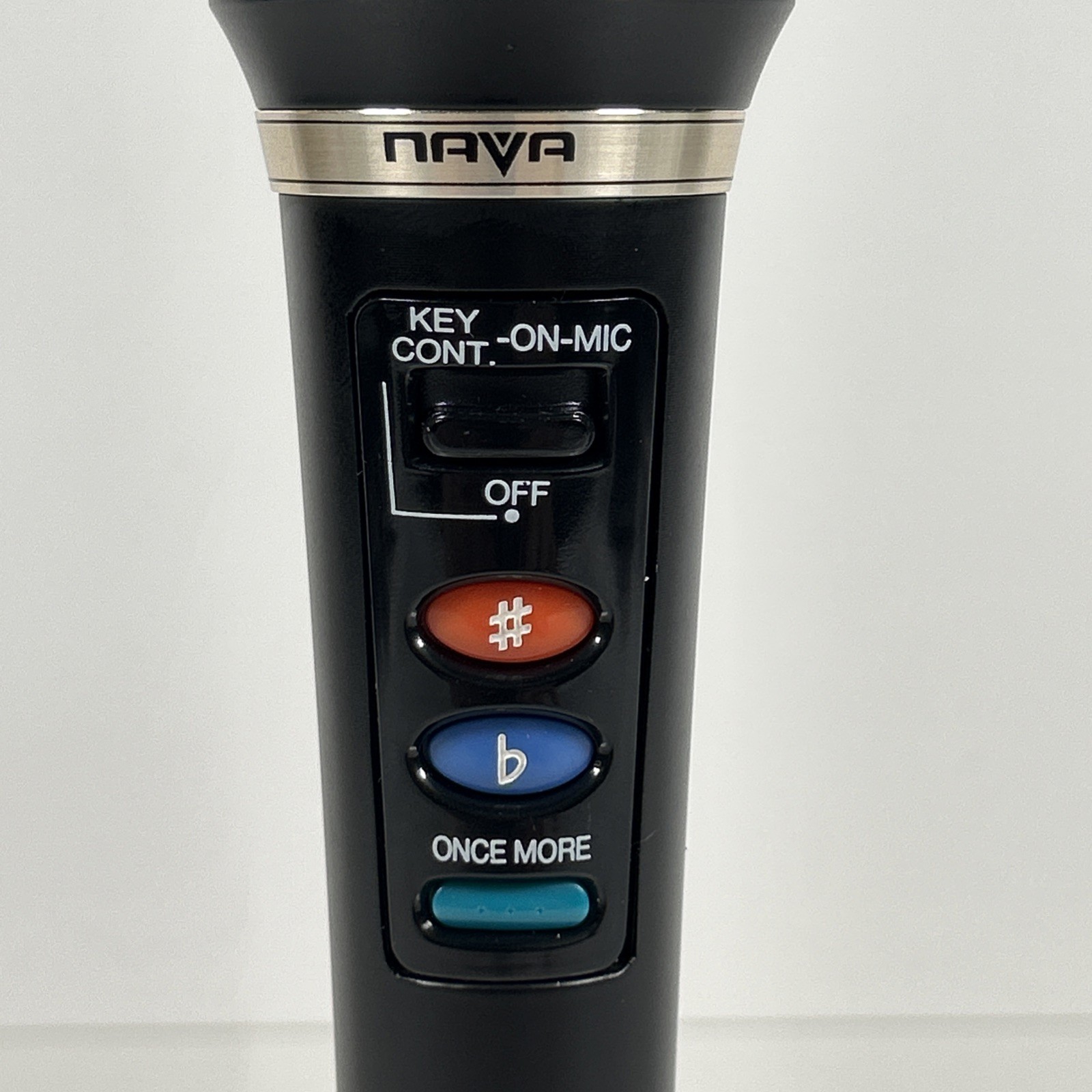 NAVA NA-168 Key Control UNI-Directional Dynamic Karaoke Microphone 600ohm