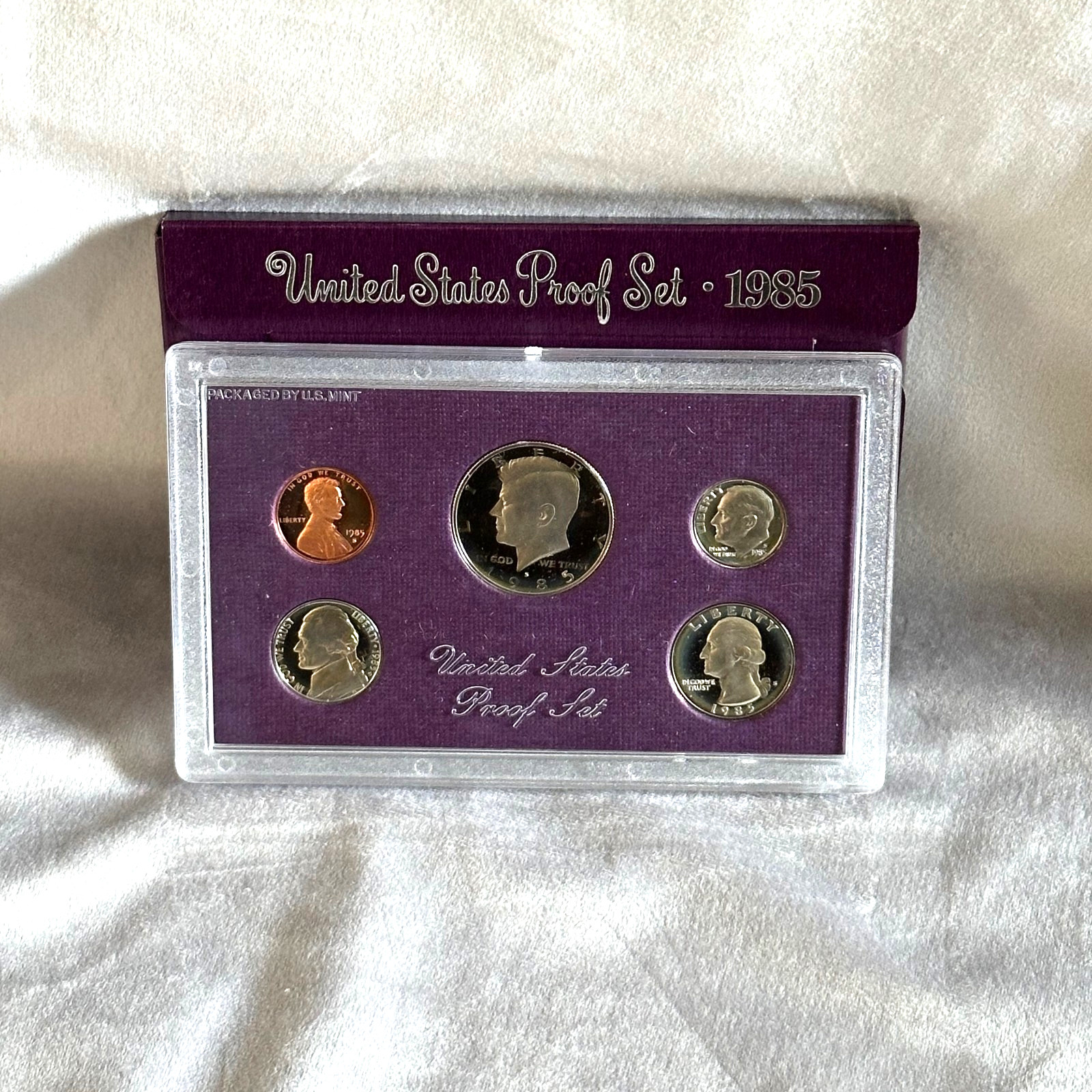 1984-S U.S. Proof Set Clad 6 Coins w/OGP Nice Cameo