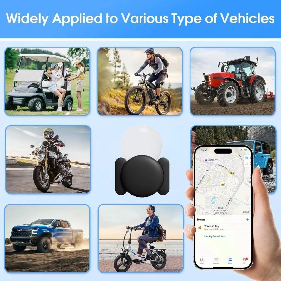Mini GPS Tracker-Car Tracker Device,No Subscription,for Car,iPhone,Pet,Bag,Kids
