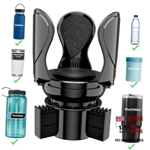 Car Cup Holder Expander, Cup Holder Extender Adapter with Expandable CUP-1pack