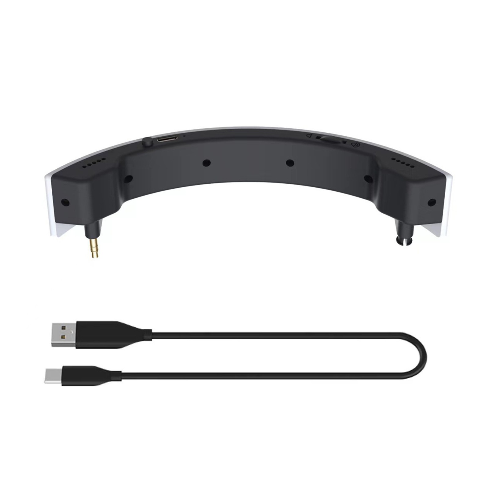 For PS5 VR2 Headset Stereo External Amplifier Speaker Accessories Type-C Charge