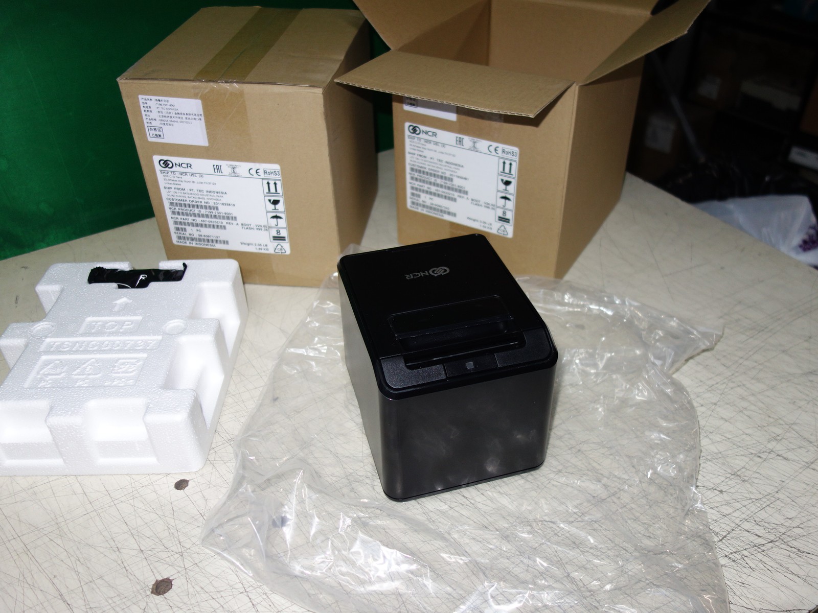 NCR Thermal USB Receipt Printer Black 7199-7001-9001 * NEW