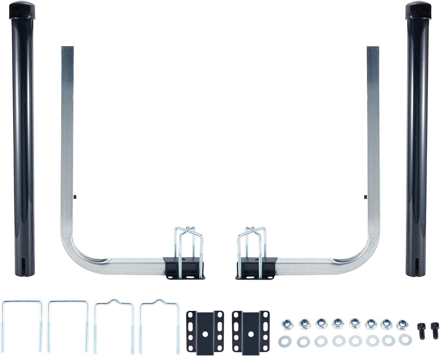 1 Pair of Boat Trailer Guide, Trailer Guide Ons Galvanized Steel for Boat