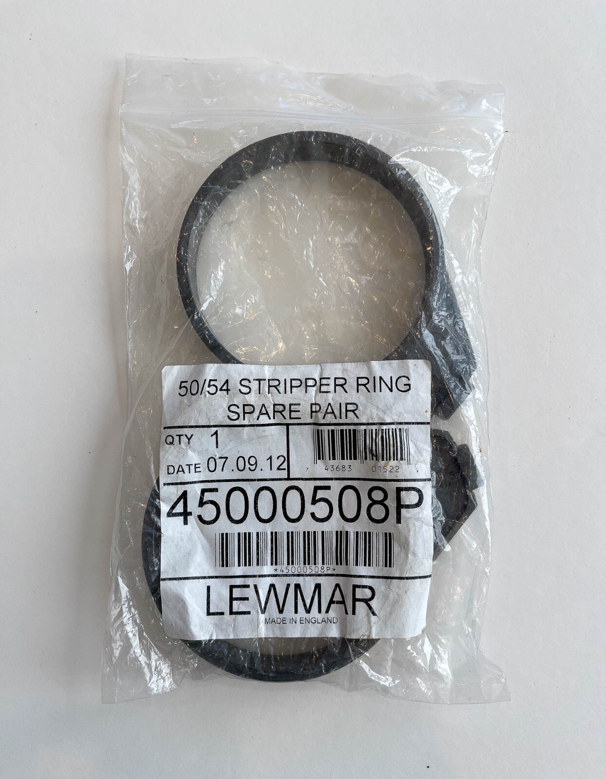 Lewmar 50/54 Replacement Winch Stripper Ring 45000508P New (2 rings)
