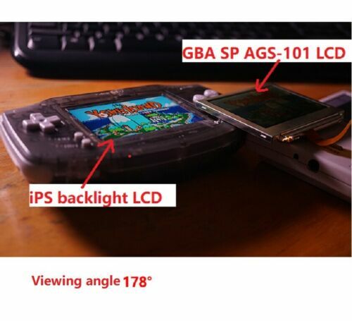 3.19 英寸屏幕适用于 Game Boy Advance GBA LCD IPS V2-