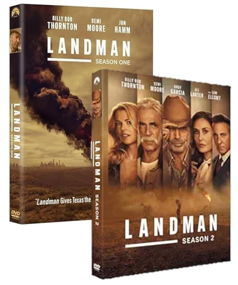 Landman season 1 and 2 dvd new