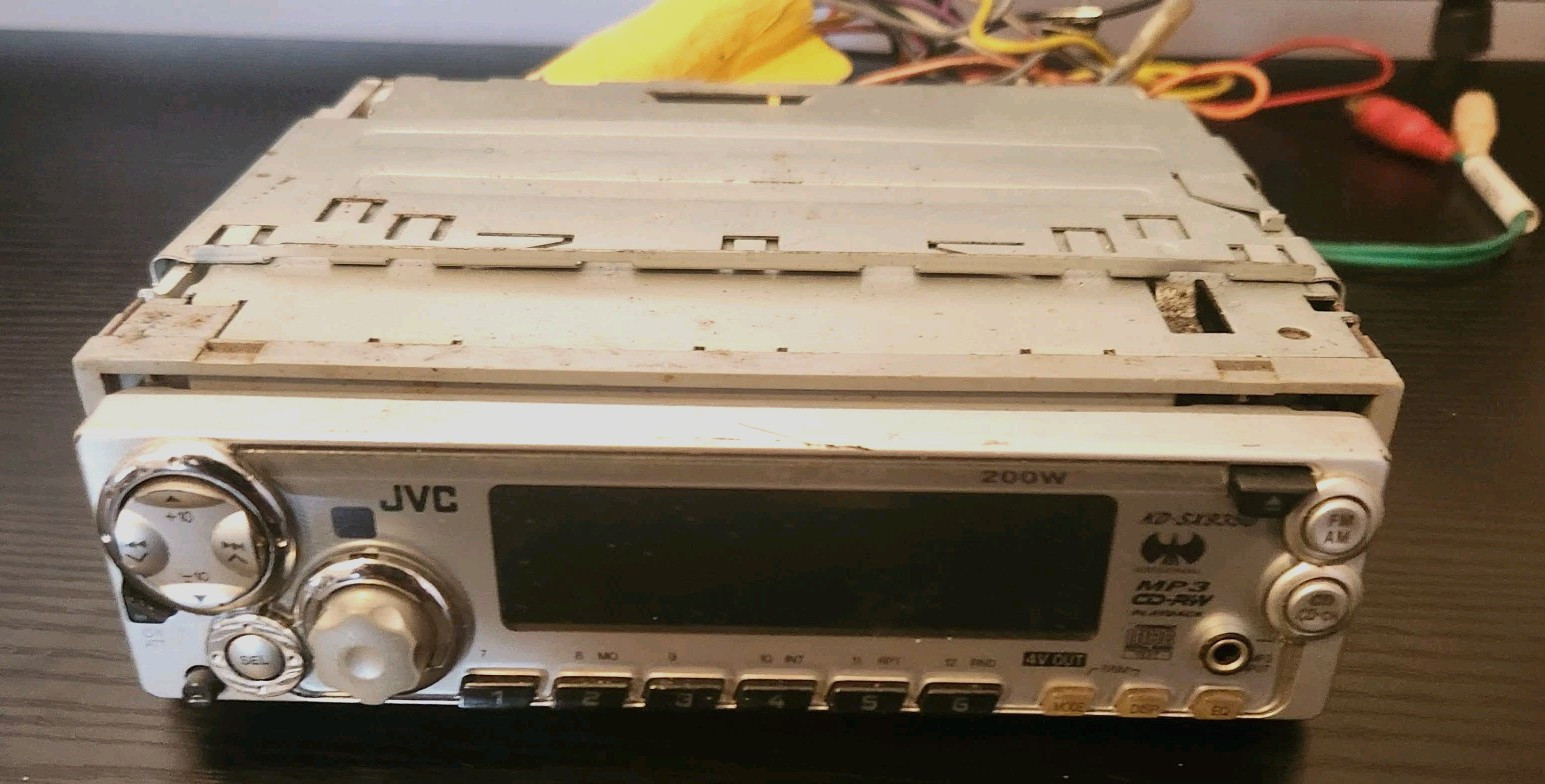 JVC KD-SX9350 Car Stereo MP3 CD AM/FM Radio Player-  RADIO PLEASE READ