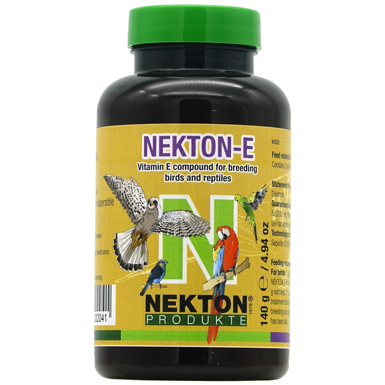 Vitamin E Supplement for Birds - 140g Nutritional Boost