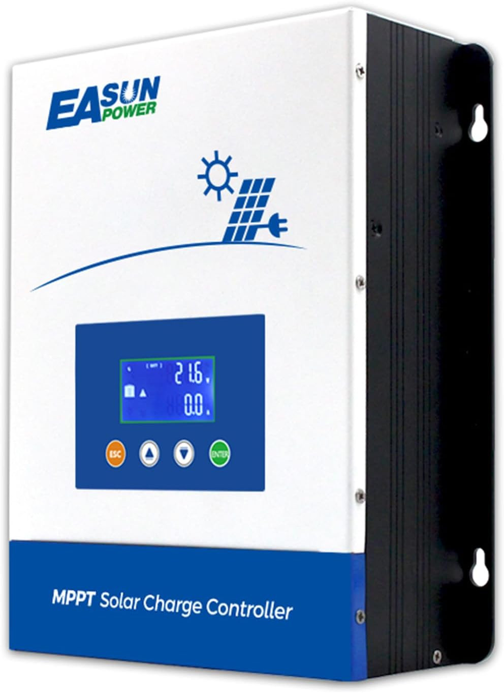 POWLAND 100A MPPT Solar Charge Controller,12V/24V/36V/48V Auto,Max Input 150V LC