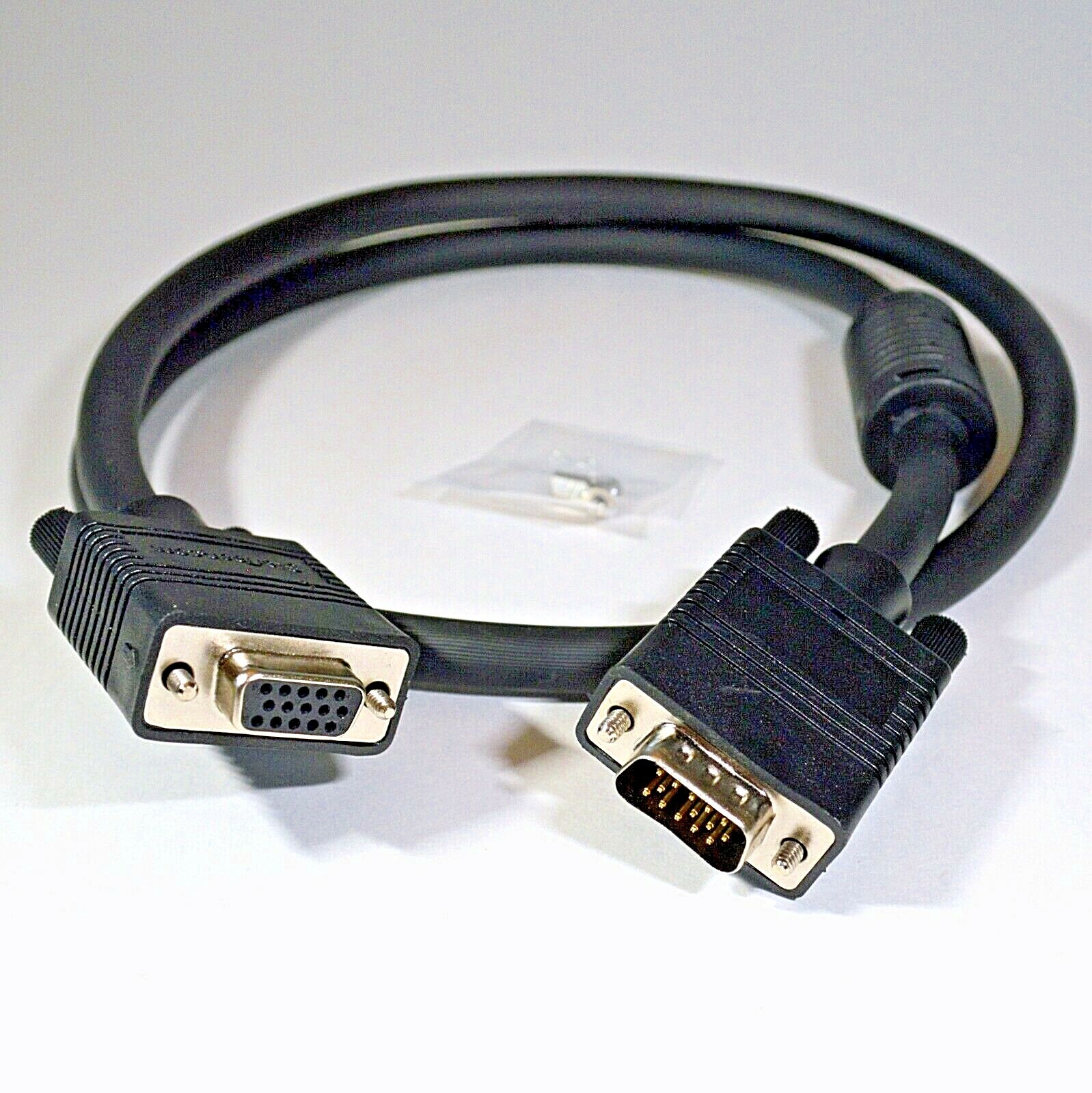 Star Tech MXT101HQ3 3' Coax High Resolution VGA Monitor Extension Cable HD15 M/F