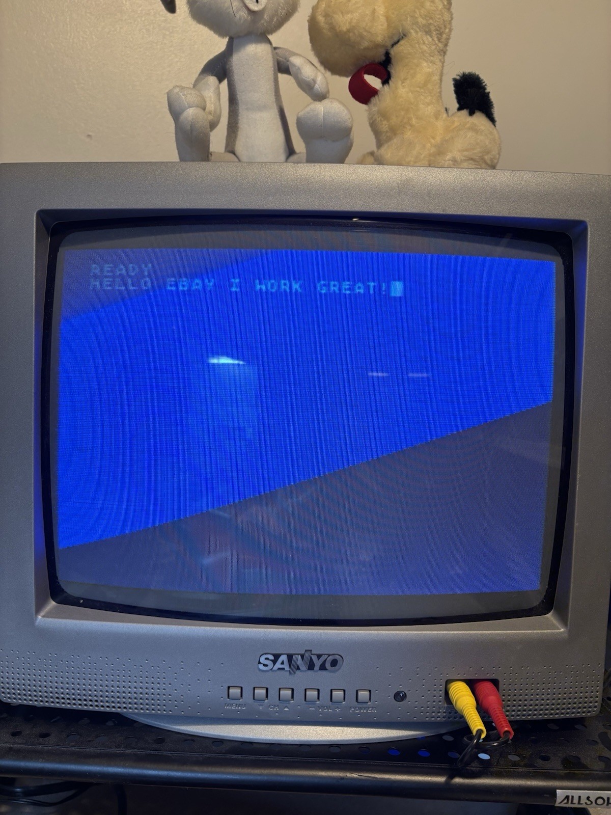Atari XE 130xe Computer NTSC with Power Supply and RF cable - Tested
