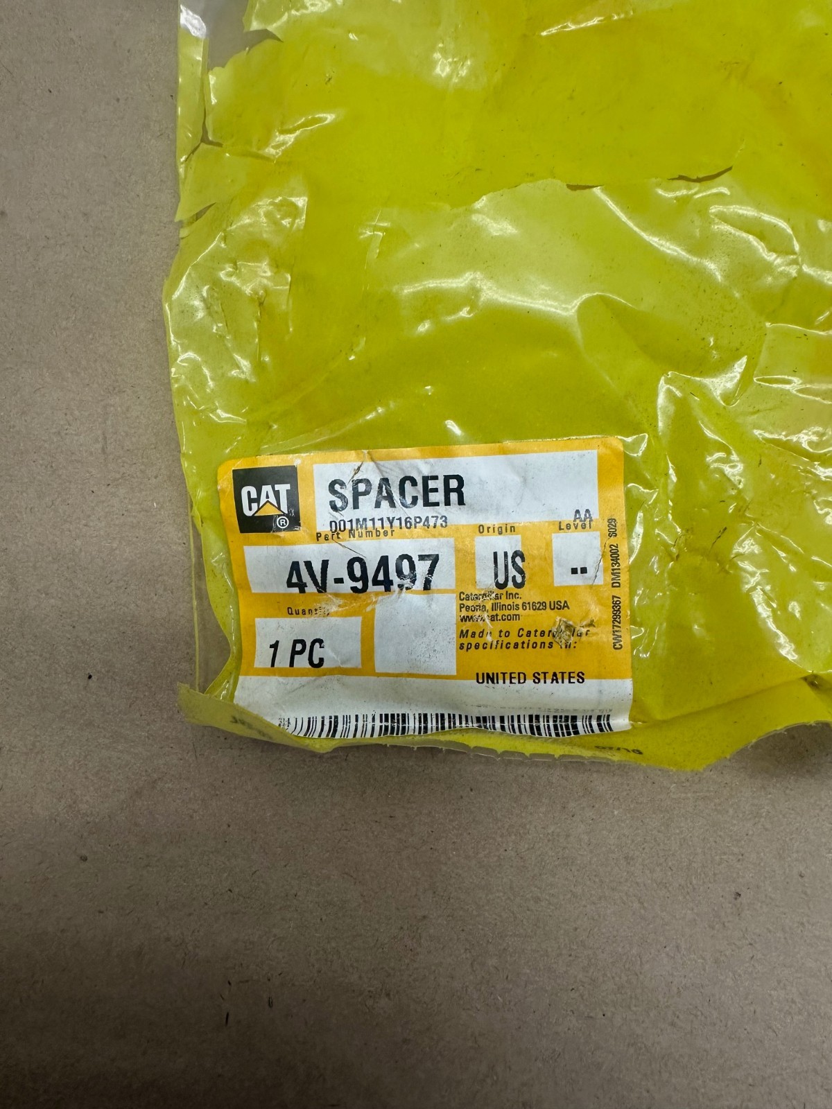 CAT 4V-9497 Spacer *NEW*