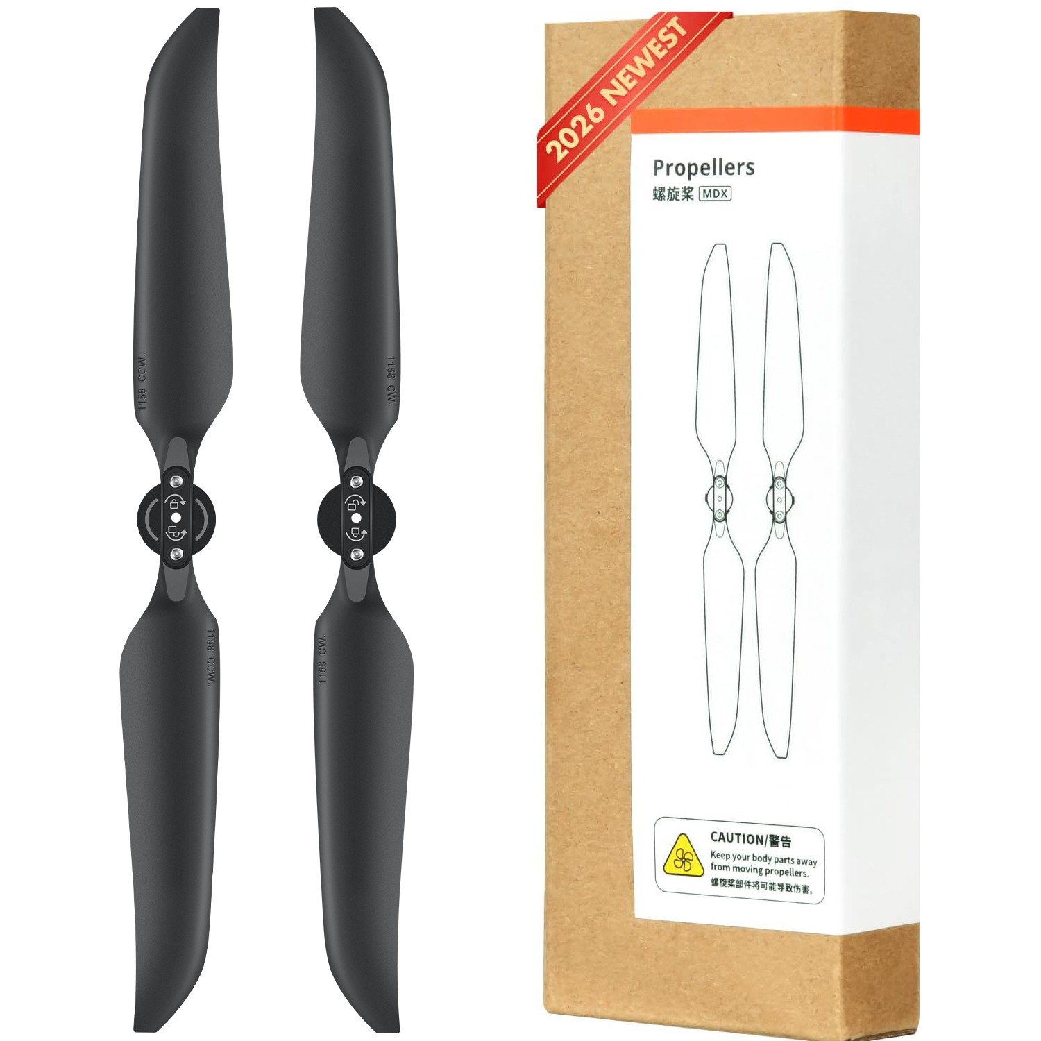 Autel Robotics EVO MAX 4T Propeller 1158 Blades Foldable & Durable Propellers