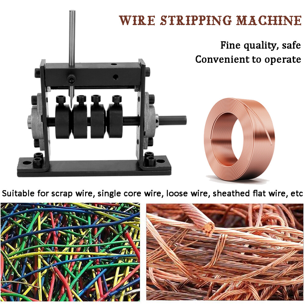Manual Wire Stripping Machine for Scrap Cable Stripper Copper Tool 1mm-30mm New