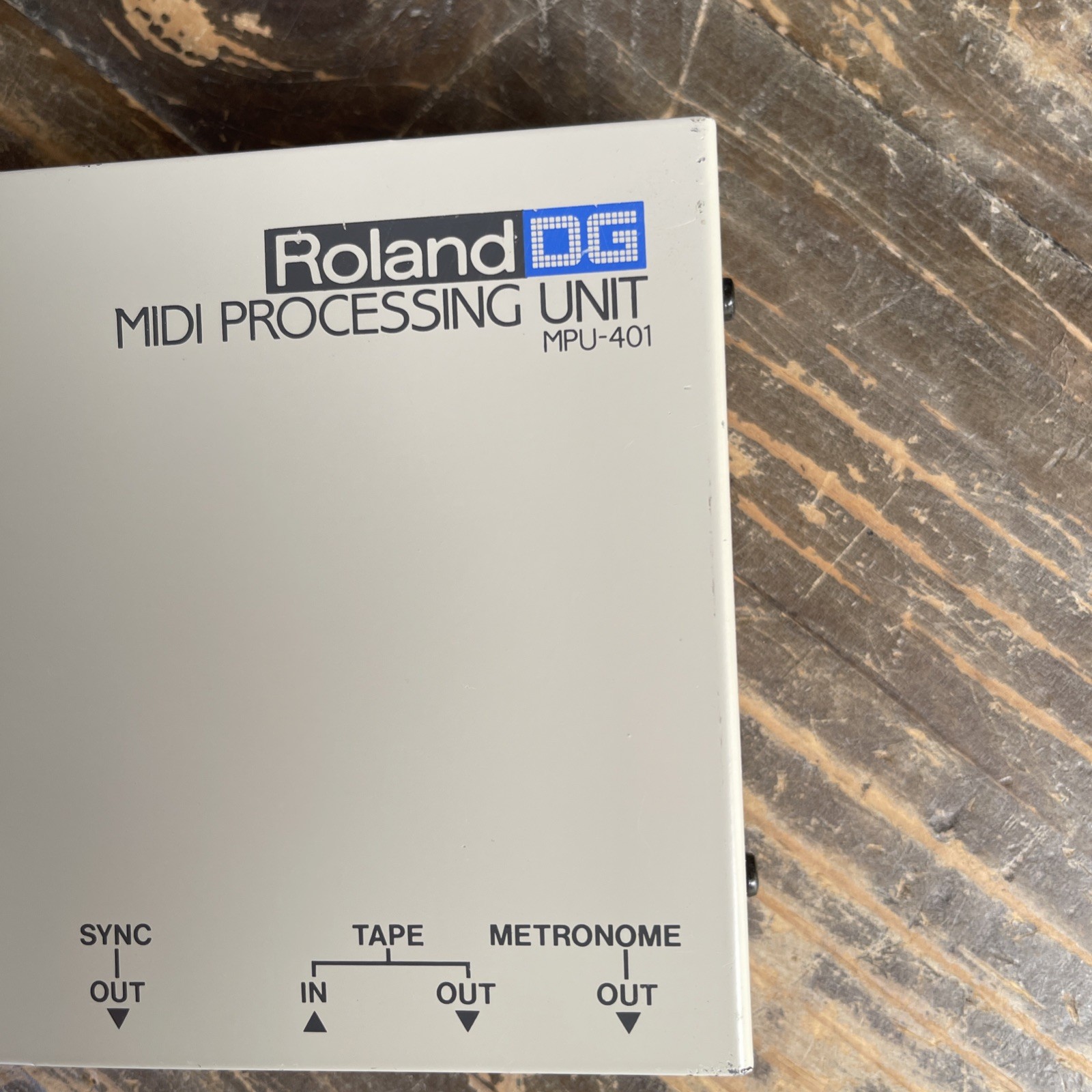 Roland MPU-401 Vintage Midi Processing Unit Made in Japan Untested
