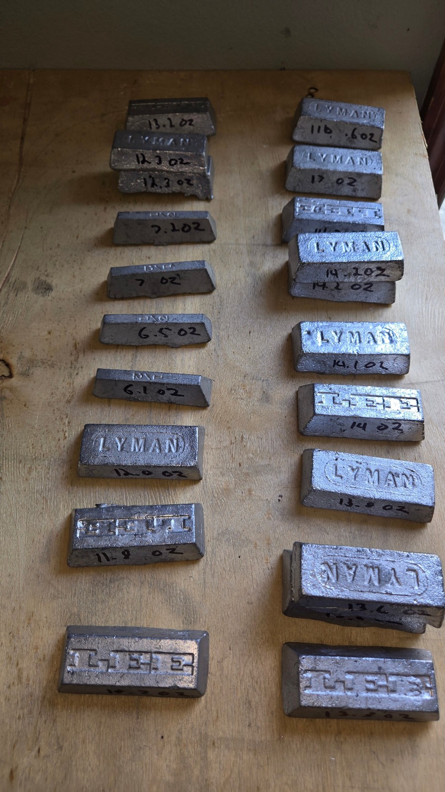 28.5 Ounces + 63/37 Tin Lead  Ingots - FREE SHIPPING