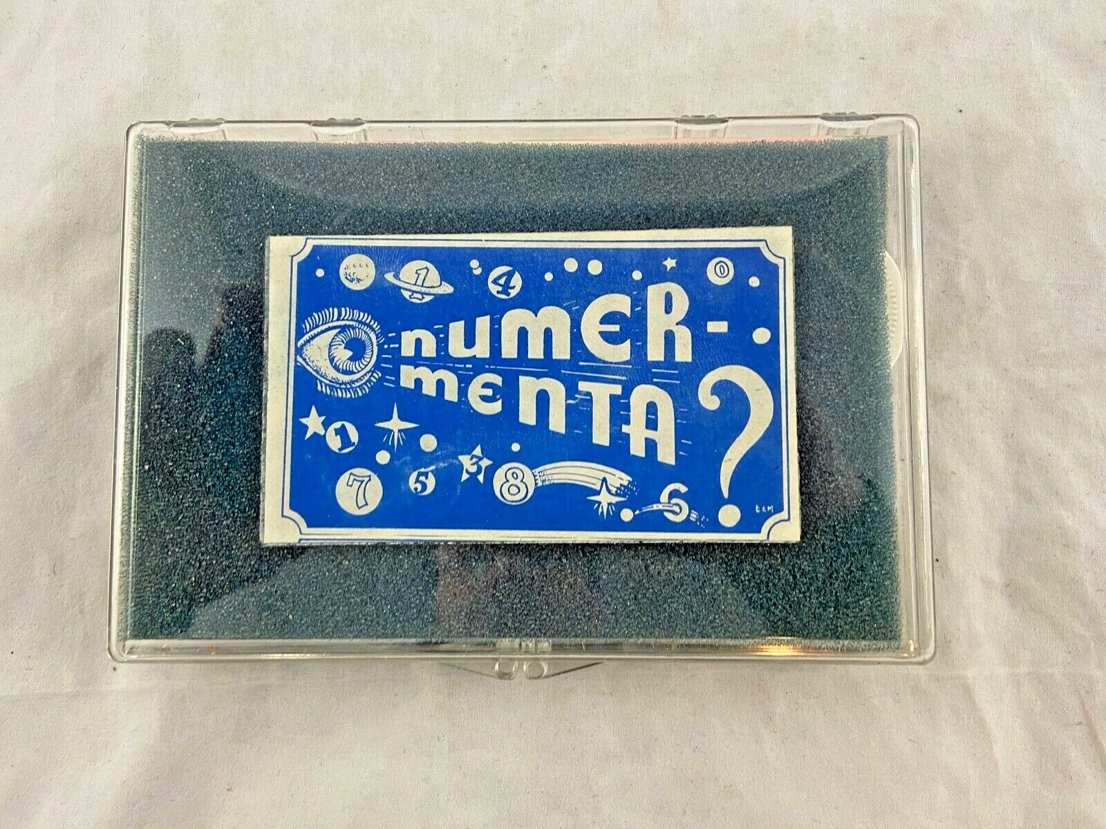 Vintage - Magic Trick - Number Menta ? - 1970's - Unused - Las Vegas - VERY RARE