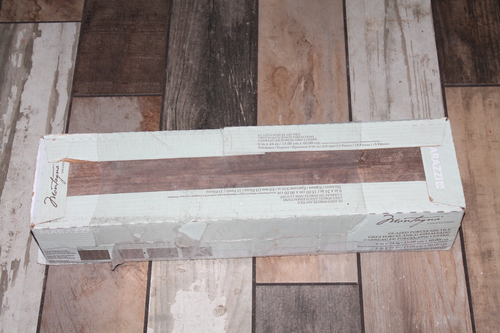 15 Marazzi Montagna 6"x24" Glazed Porcelain Floor Wall Tile NEW! FREE SHIPPING!