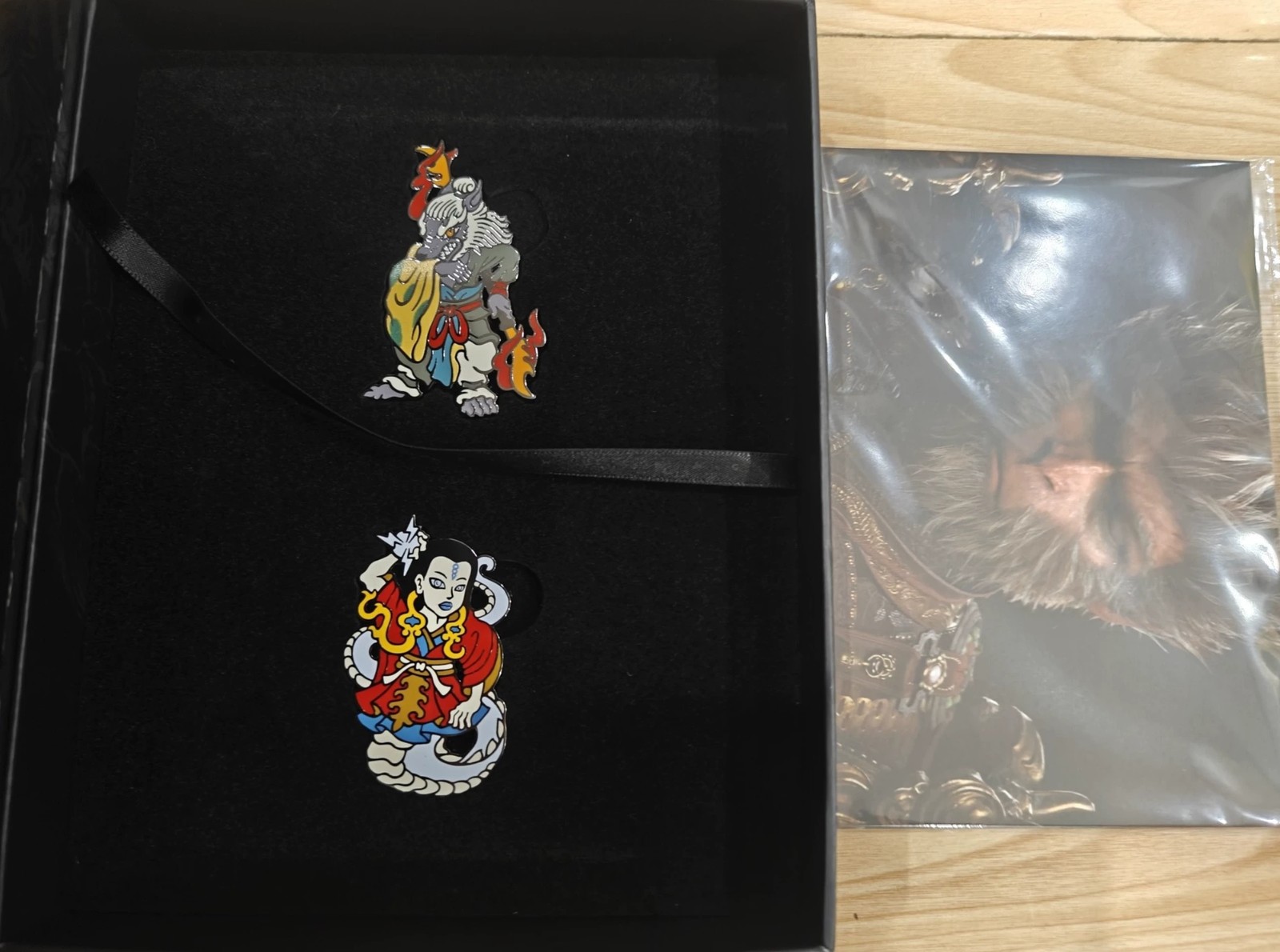 Official Black Myth Wukong Deluxe Limite Edition 2X Emblem 4X Postcard No Game