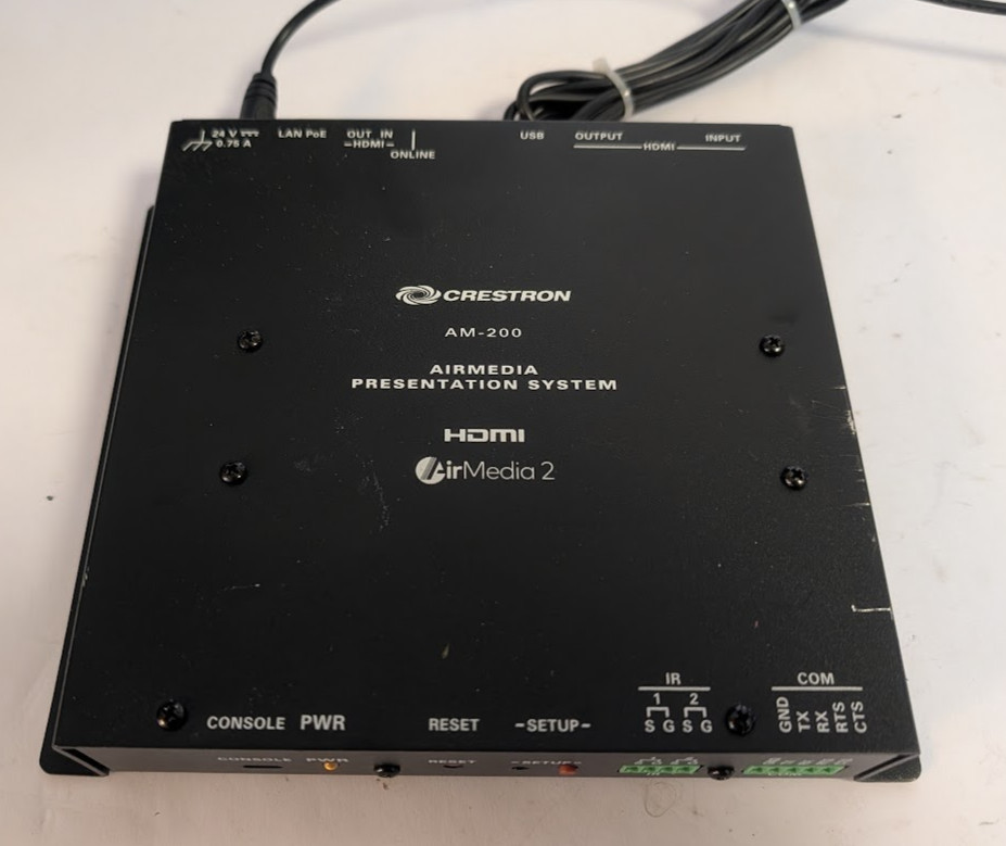 CRESTON AM 200 AIR MEDIA PRESENTATION SYSTEM
