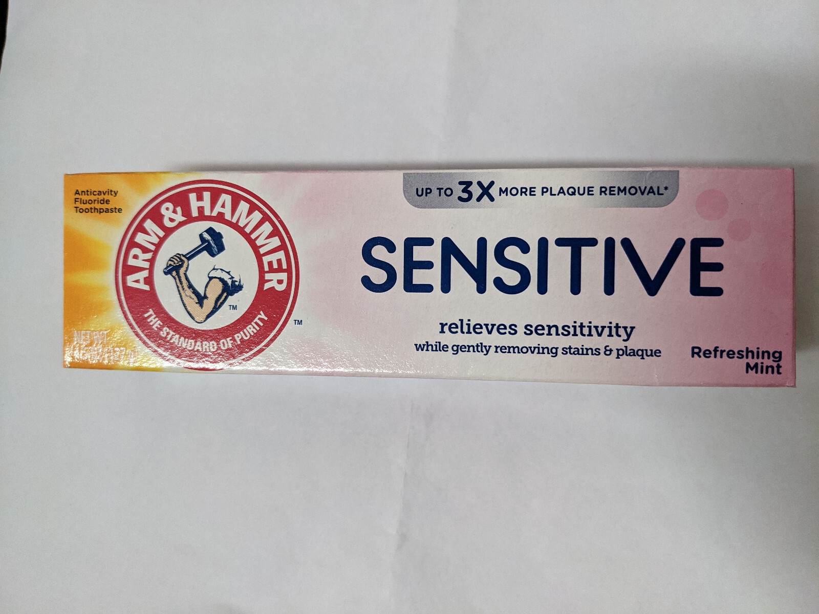 2 PACK Arm & Hammer Sensitive Teeth & Gums Toothpaste, 4.5 oz