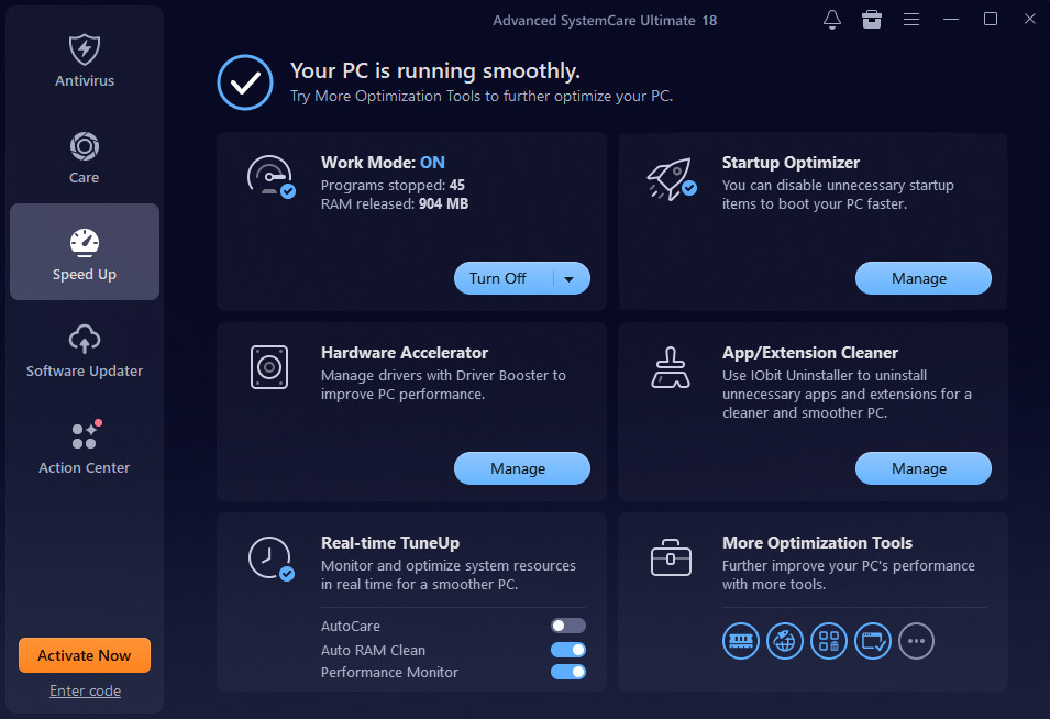 IObit Advanced SystemCare Ultimate 18 - 3 PC 1 Year - [Download]